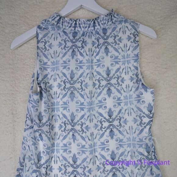 New! White House Black Market Tile Print Mini Dress , size XS - Picture 14 of 16